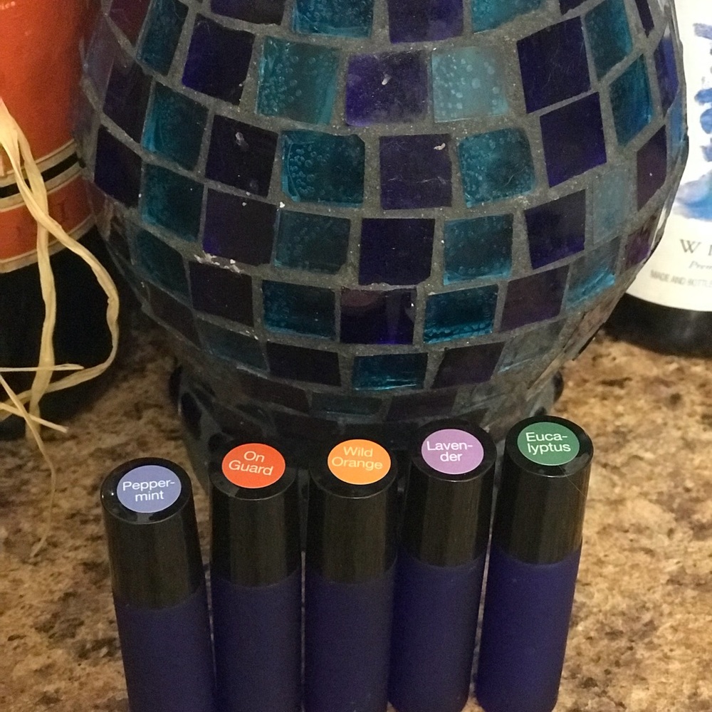 doTERRA Essential Oil Roller Bottles Set of Five